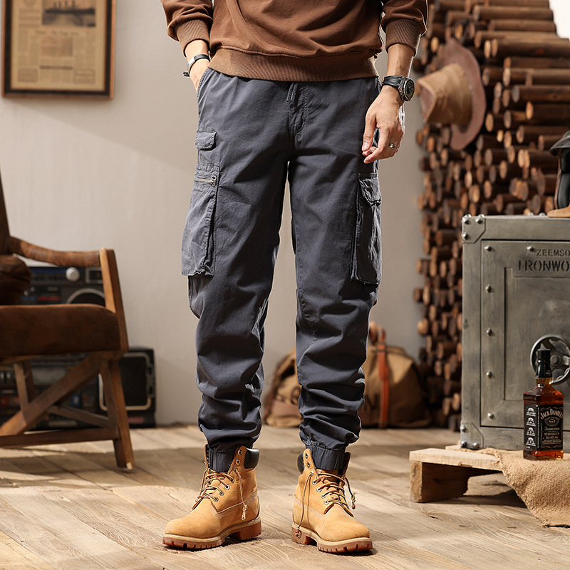 Mens Fashion Cargo Pants - 2026 Men's Loose Legged Work Pants