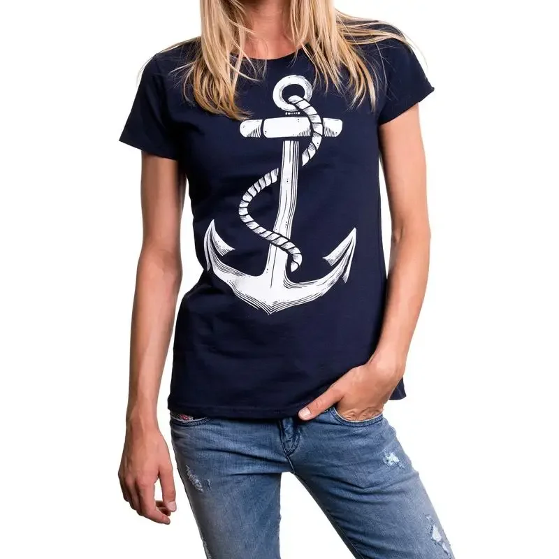Men'S Fashion Hamburg - Anchor Women's Top T-Shirt Tattoo Hamburg