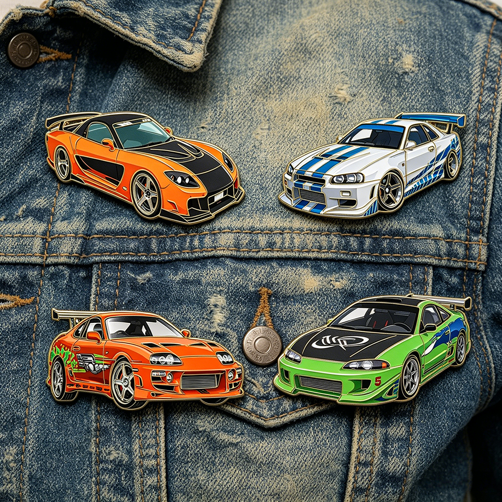 Men'S Fashion Jewelry - 4pcs The Fast and the Furious