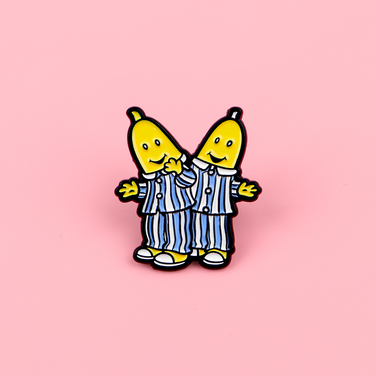 Men'S Fashion Jewelry - Funny Pajama Banana Man Enamel Pins