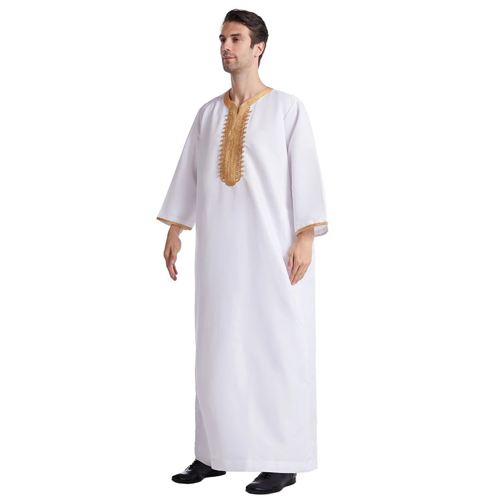 Dubai Men'S Fashion - Jubba Thobe For Man Islamic Muslim