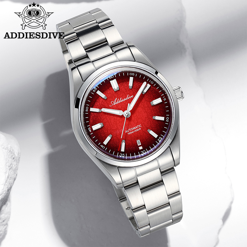 Men'S Fashion Jewelry - ADDIESDIVE Watch For Gift 39mm Automatic