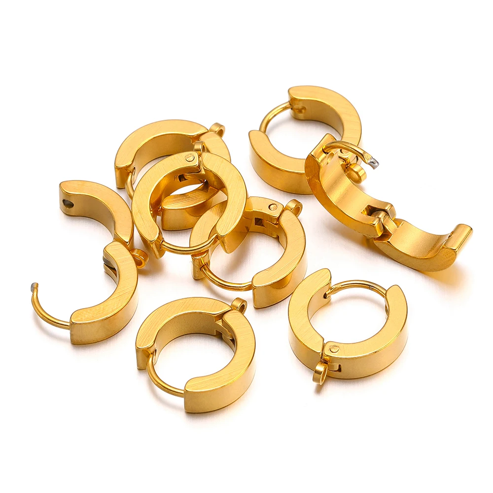 10Pcs Stainless Steel Fashion  - Men'S Fashion Jewelry recensione e prezzo