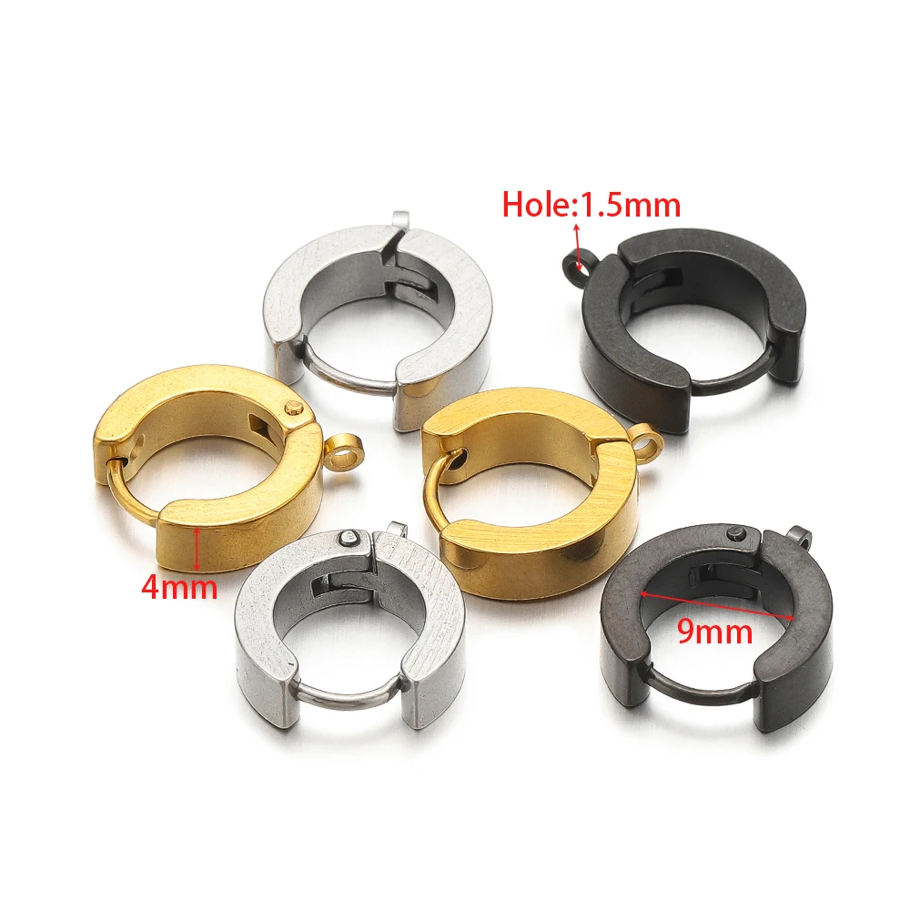 10Pcs Stainless Steel Fashion  - Men'S Fashion Jewelry recensione e prezzo