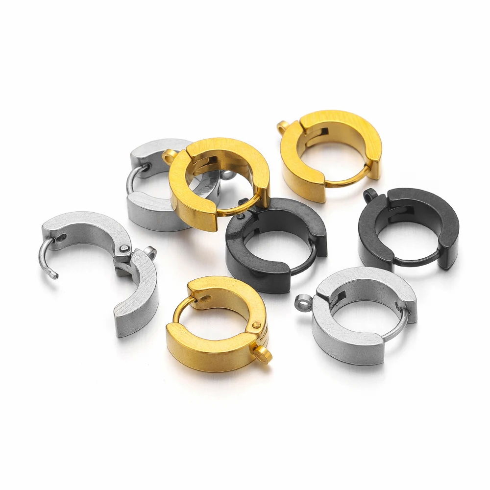 10Pcs Stainless Steel Fashion  - Men'S Fashion Jewelry recensione e prezzo