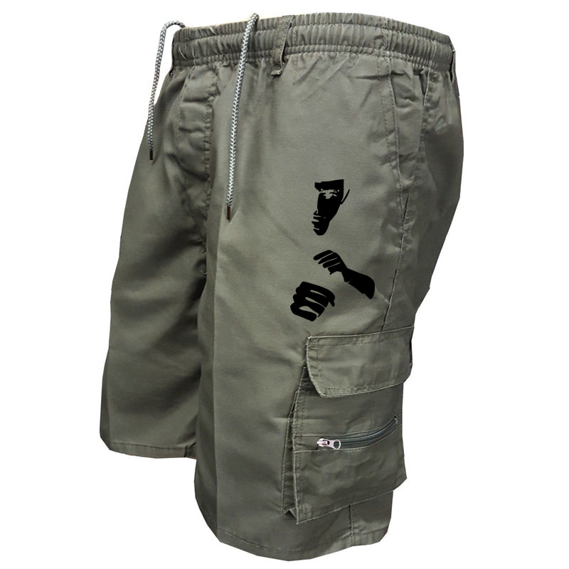 Fashion Print Workwear Shorts  - Mens Fashion Cargo Pants recensione e prezzo