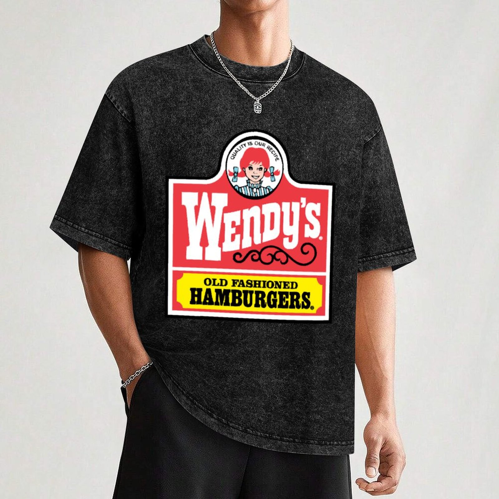 Wendy's retro old Fashioned Ha - Men'S Fashion Hamburg recensione e prezzo