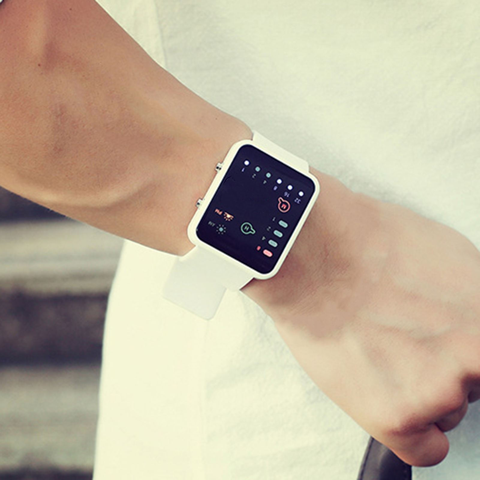 Binary Led Watches Men Watches - Men'S Fashion Magazine recensione e prezzo