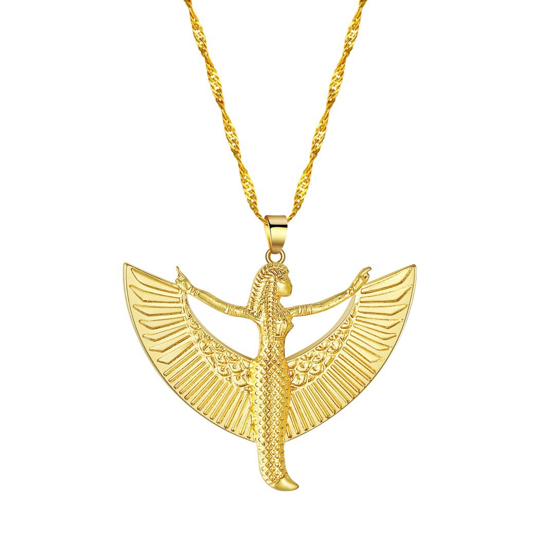QIAMNI Egyptian Goddess Isis P - Men Fashion Egypt recensione e prezzo