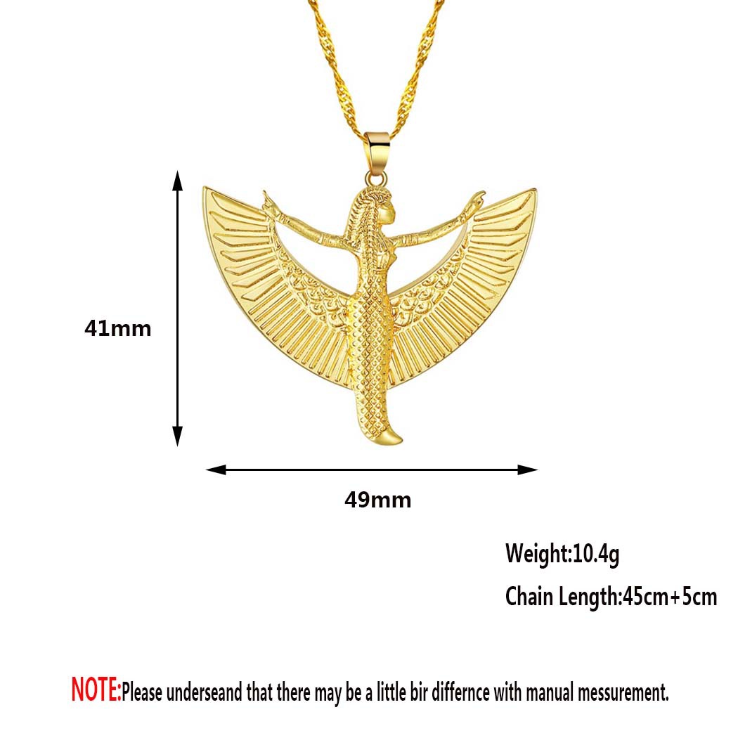 QIAMNI Egyptian Goddess Isis P - Men Fashion Egypt recensione e prezzo