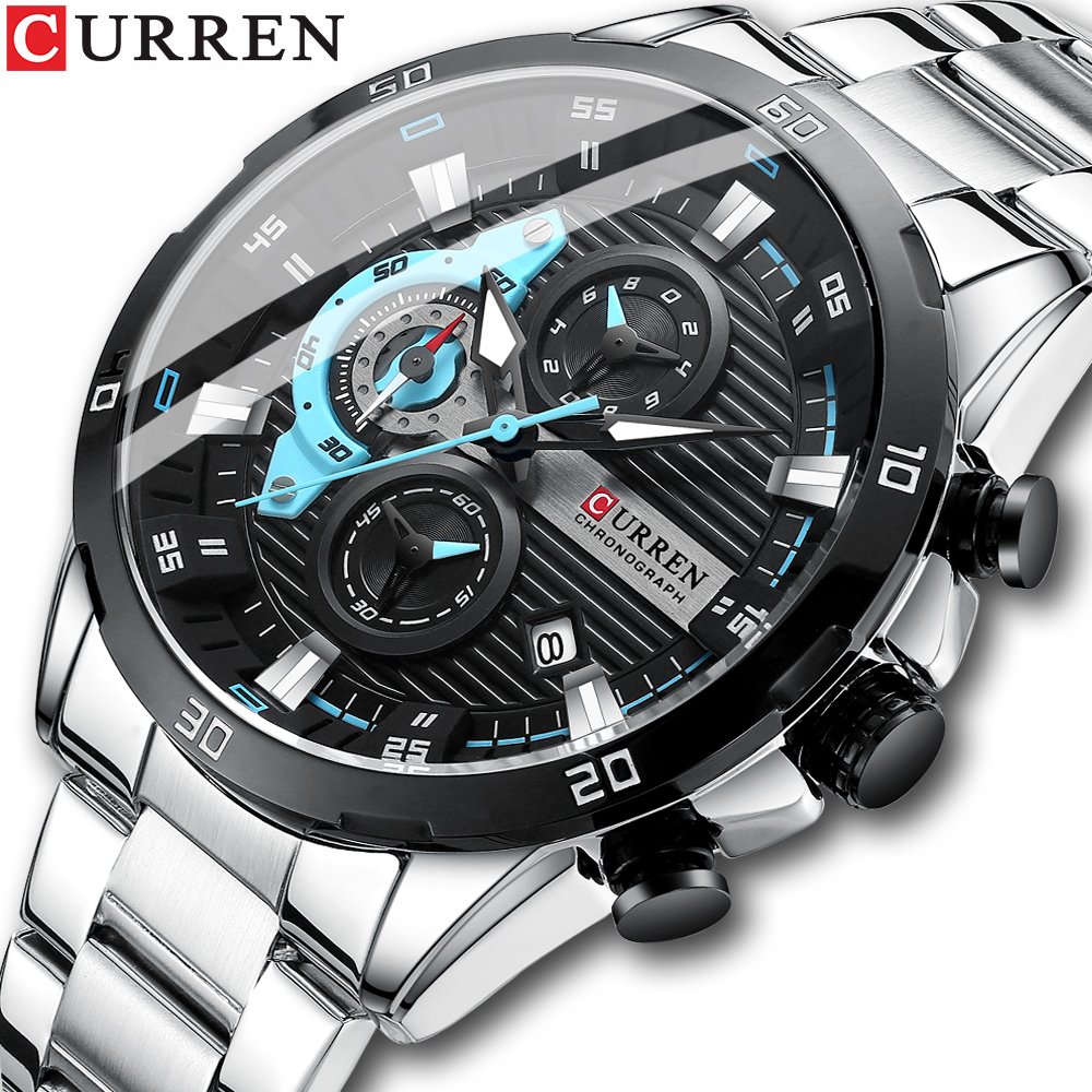 CURREN Stainless Steel Watches - Men'S Fashion Magazine recensione e prezzo