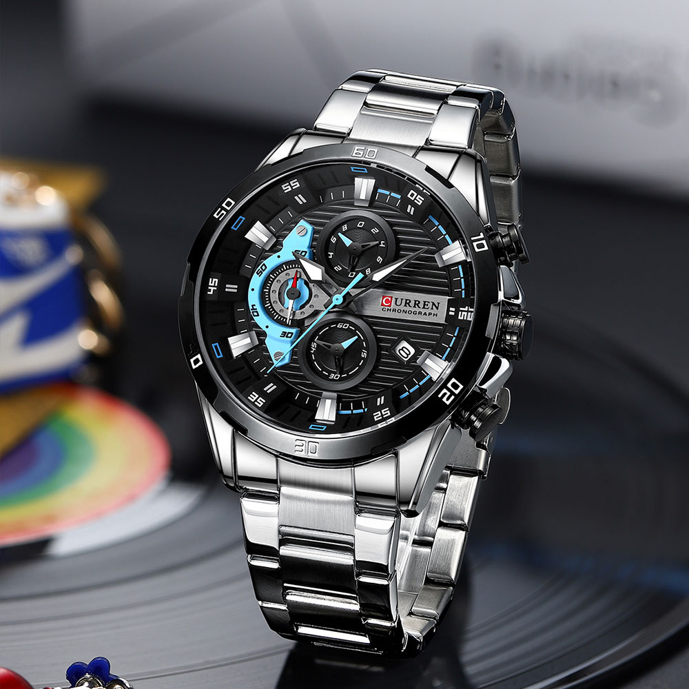 CURREN Stainless Steel Watches - Men'S Fashion Magazine recensione e prezzo