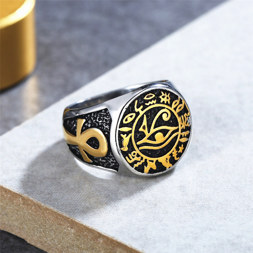 Men Vintage Egyptian Eye of Ho - Men Fashion Egypt recensione e prezzo