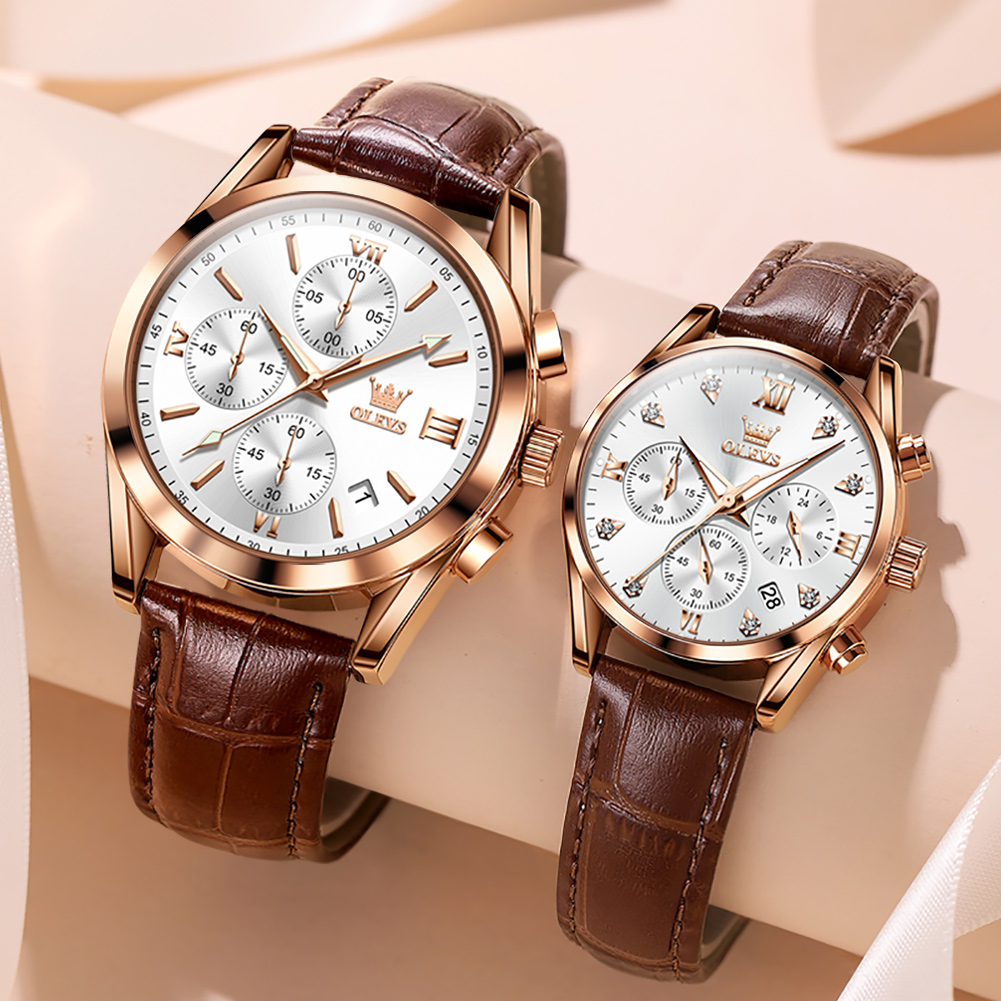 OLEVS Couple Watch for Men Wom - Men'S Fashion Magazine recensione e prezzo