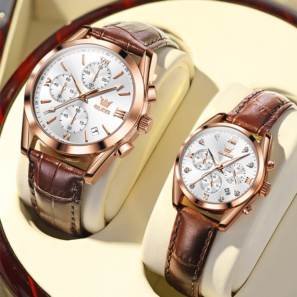 OLEVS Couple Watch for Men Wom - Men'S Fashion Magazine recensione e prezzo