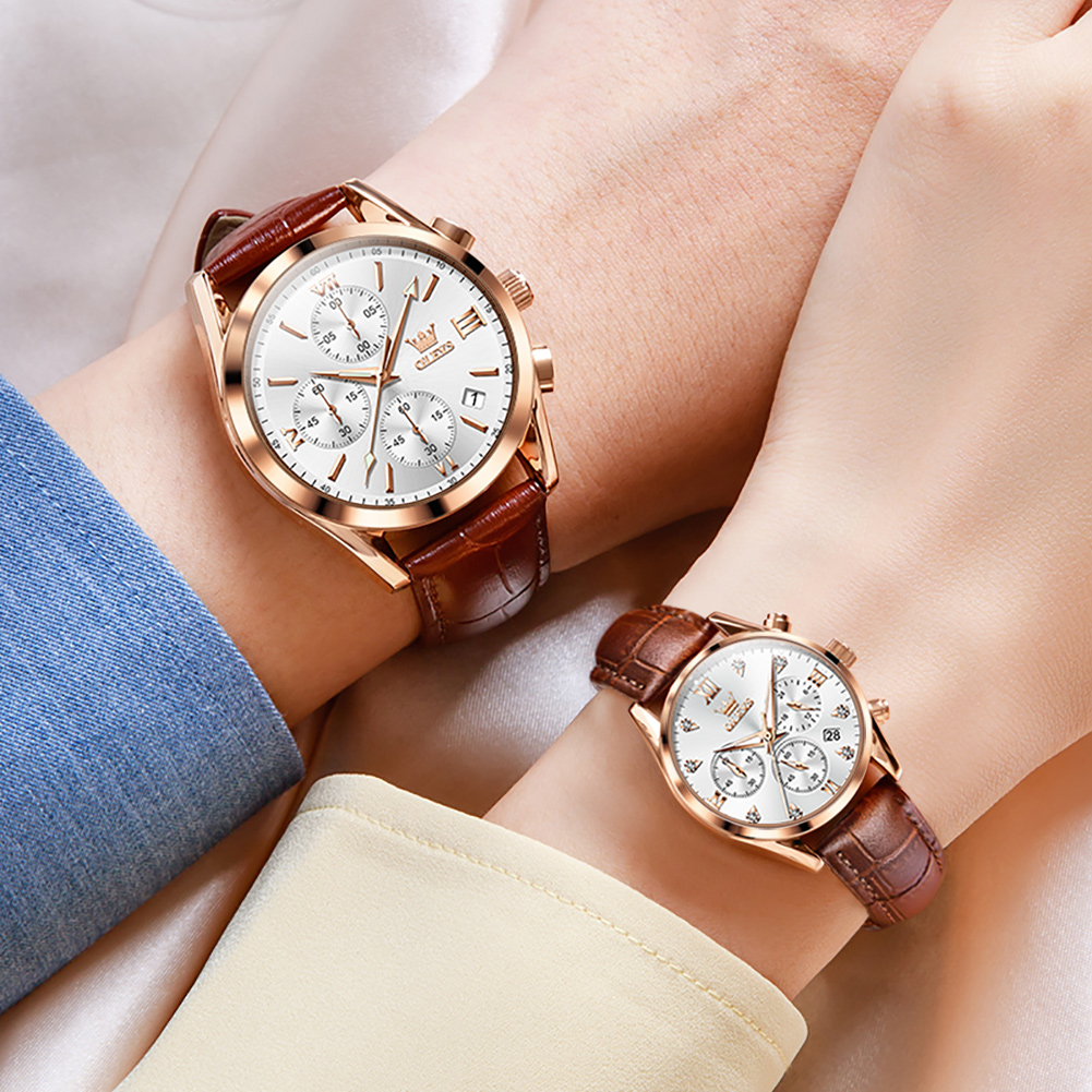 OLEVS Couple Watch for Men Wom - Men'S Fashion Magazine recensione e prezzo
