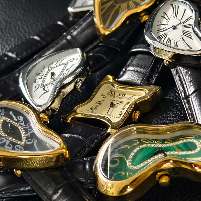 Surrealist Art Melting Clock W - Men'S Fashion Magazine recensione e prezzo