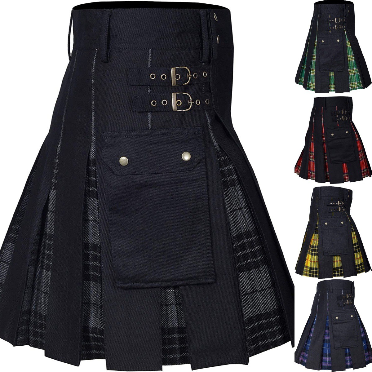 Summer Men's Clothing Plaid Co - Men'S Fashion Color recensione e prezzo
