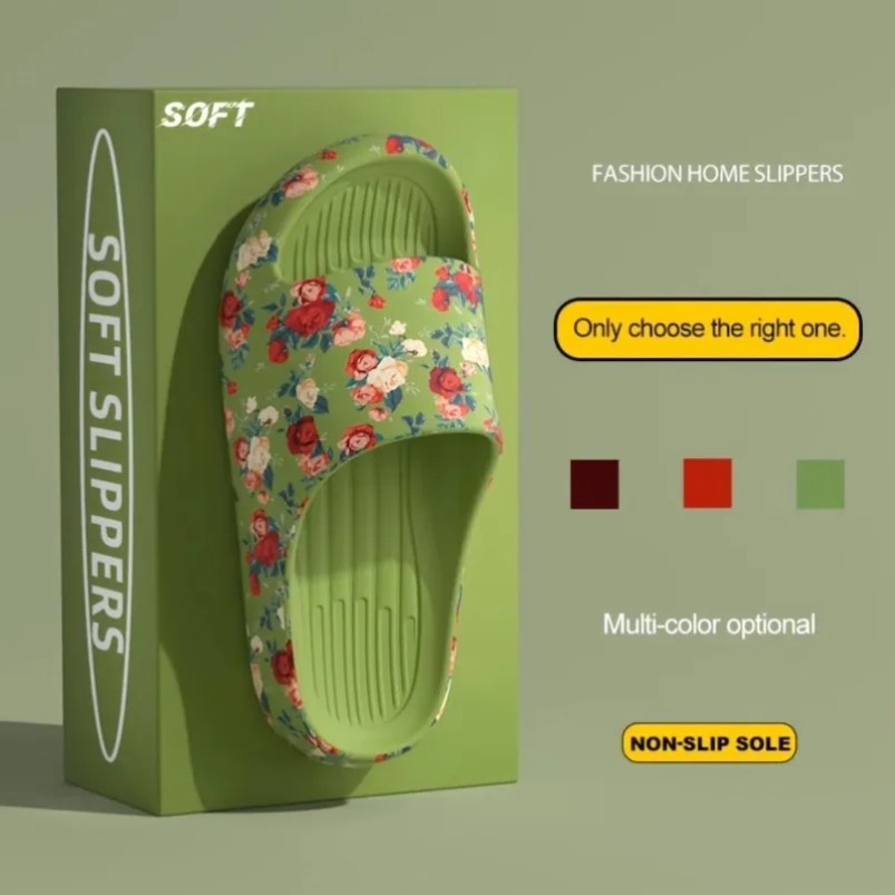 House Cloud Slippers Men Flora - Men'S Fashion Houses recensione e prezzo