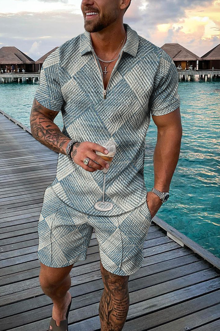 Vintage Men's Summer Casual Po - Men'S Fashion Color recensione e prezzo