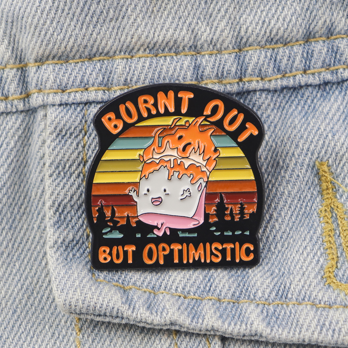 Fire Badges Enamel Pin Brooche - Men'S Fashion Jewelry recensione e prezzo