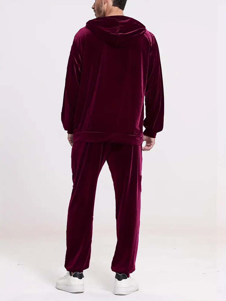 Fashion Solid Color Velvet Two - Men'S Fashion Color recensione e prezzo