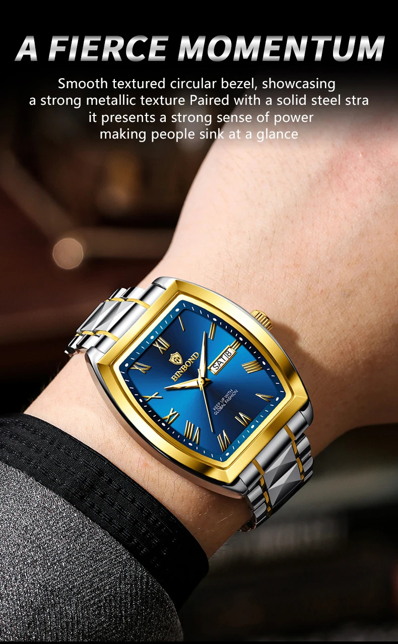 BINBOND 2pcs Couple Watches Fa - Men'S Fashion Magazine recensione e prezzo