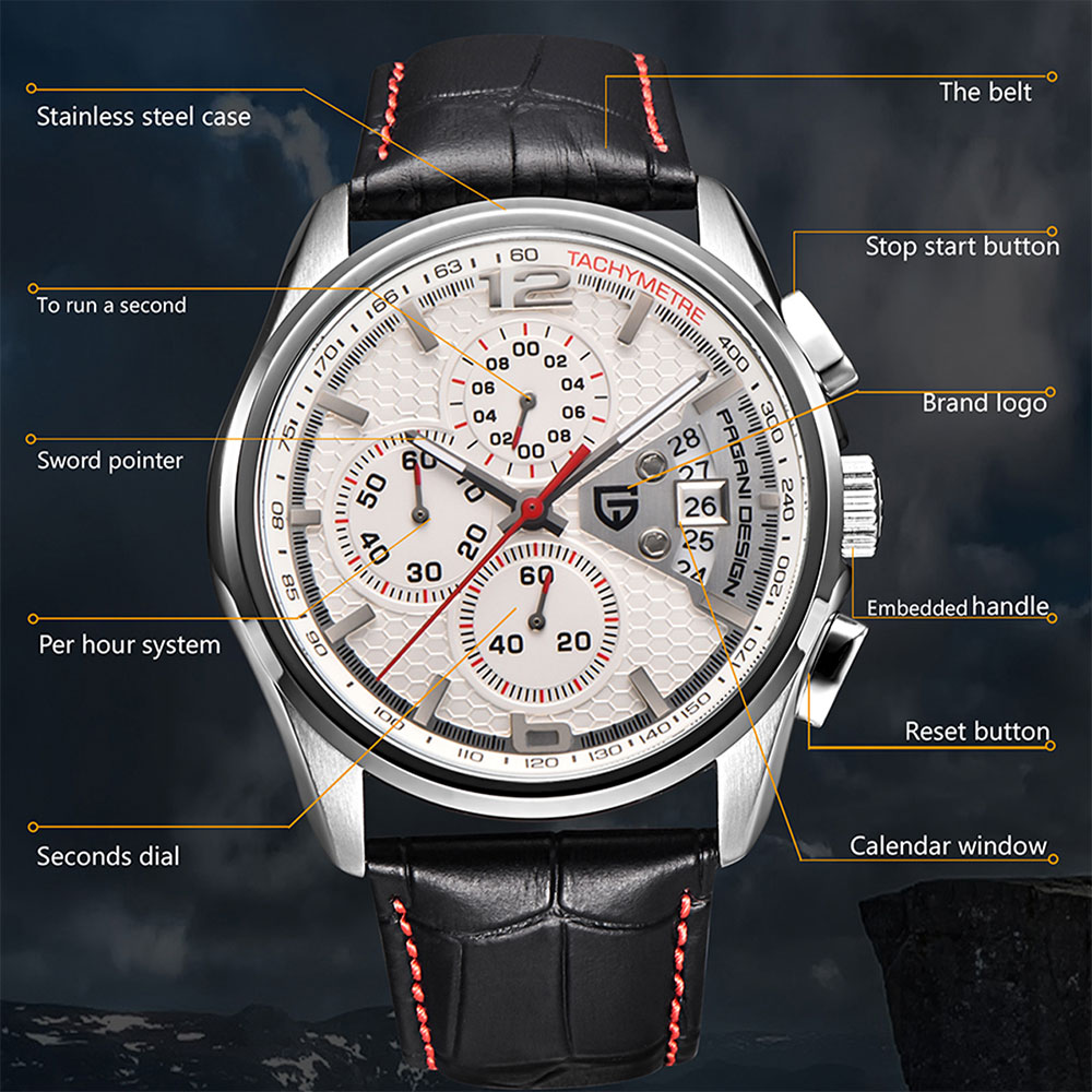 PAGANI DESIGN New PD-3306 Chro - Men'S Fashion Magazine recensione e prezzo