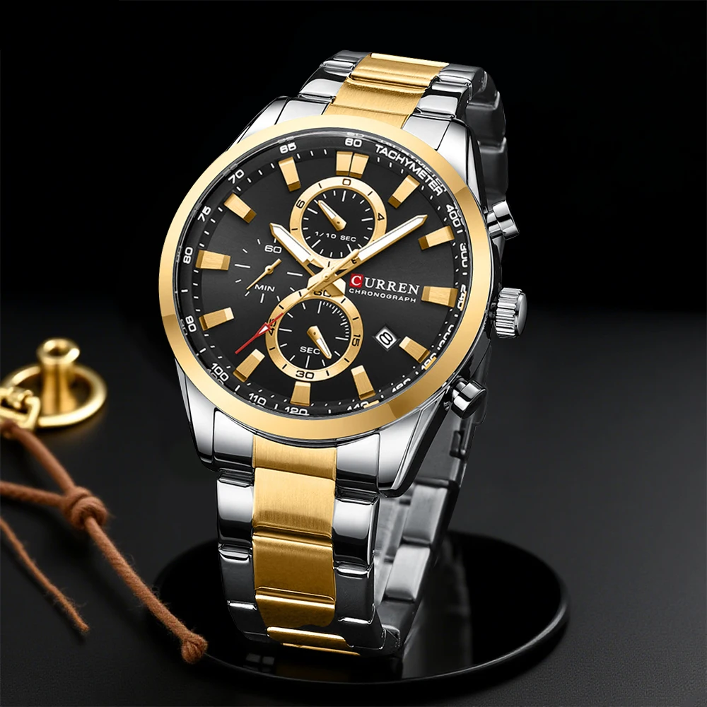 CURREN Casual Quartz Chrono Sp - Men'S Fashion Jewelry recensione e prezzo