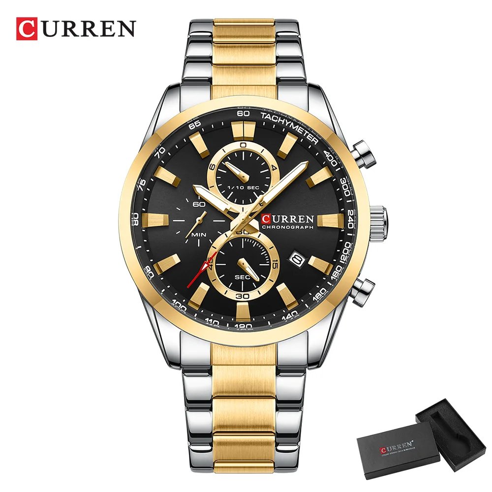 CURREN Casual Quartz Chrono Sp - Men'S Fashion Jewelry recensione e prezzo