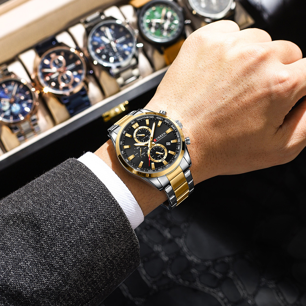 CURREN Casual Quartz Chrono Sp - Men'S Fashion Jewelry recensione e prezzo