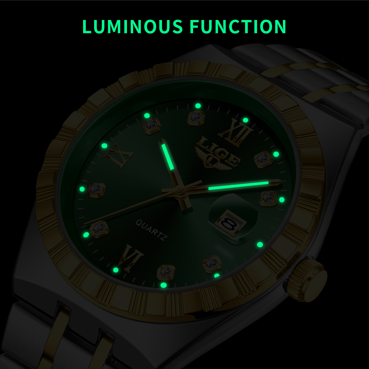 LIGE Fashion Men Wristwatch Wa - Men'S Fashion Magazine recensione e prezzo