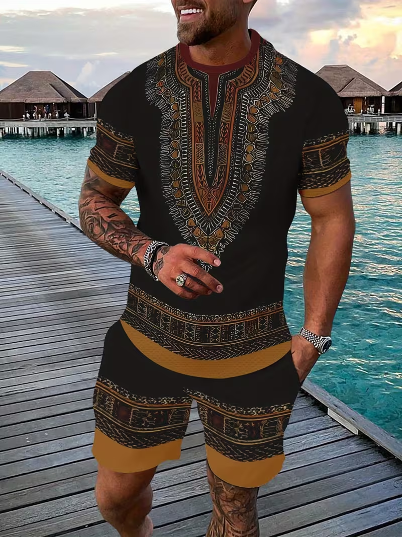 New Men's Suits African Dashik - Men'S Fashion Course recensione e prezzo