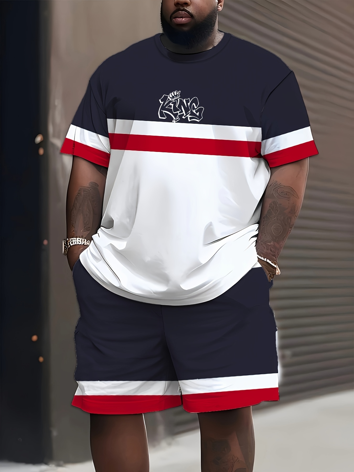 New Plus Size Men's T-shirt An - Men'S Fashion Course recensione e prezzo