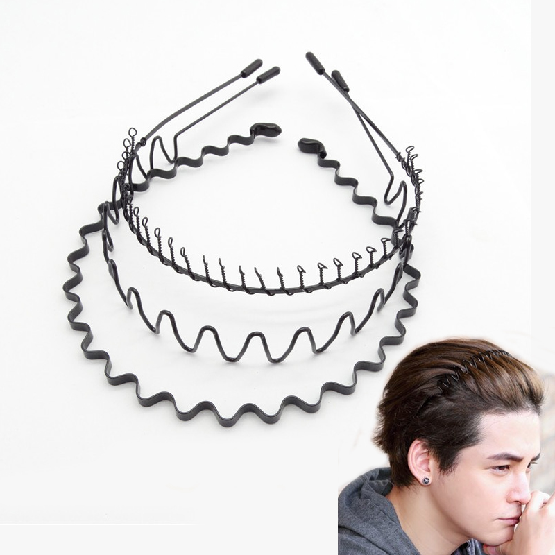 Fashion Black Metal Waved Spor - Men Fashion Hair Style recensione e prezzo