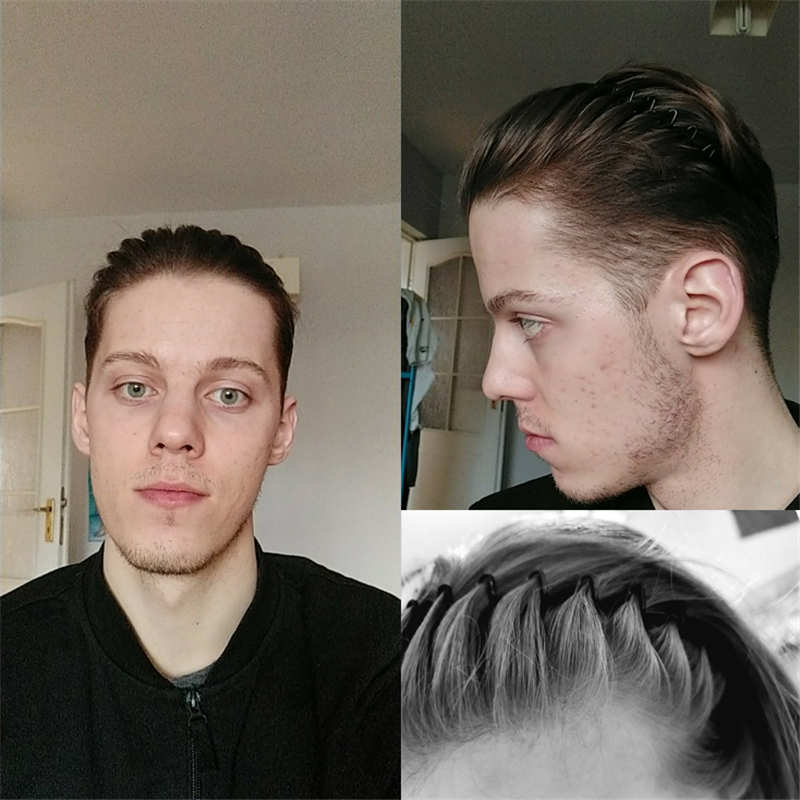 Fashion Black Metal Waved Spor - Men Fashion Hair Style recensione e prezzo