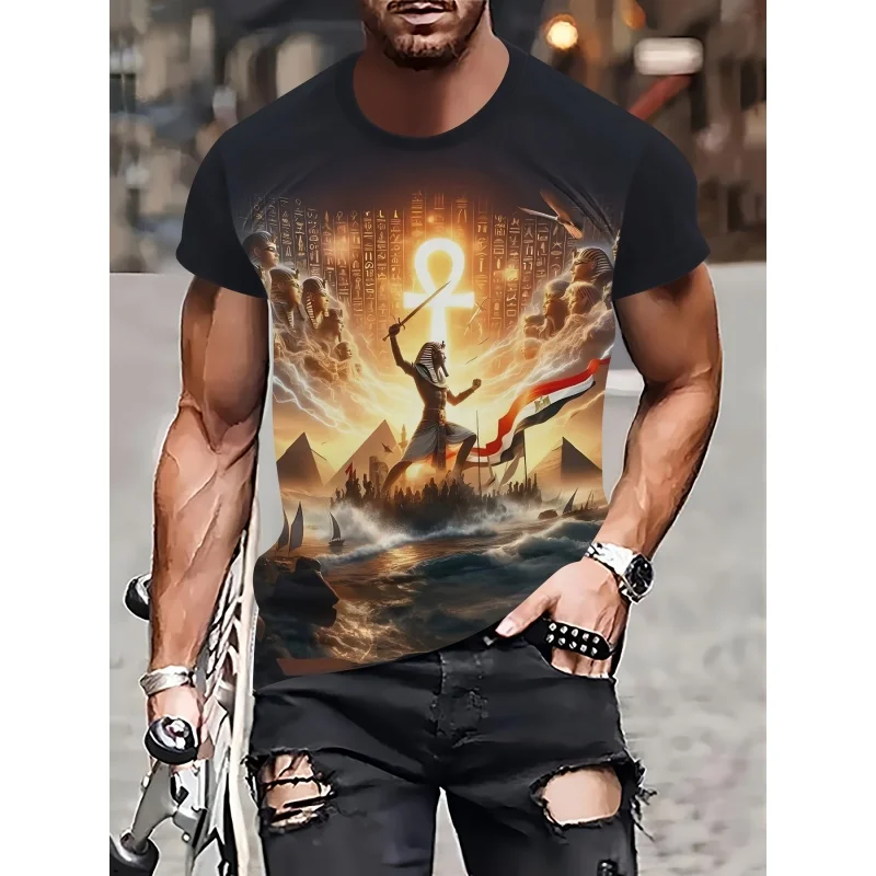 Ancient Egypt Graphic T Shirt  - Men Fashion Egypt recensione e prezzo
