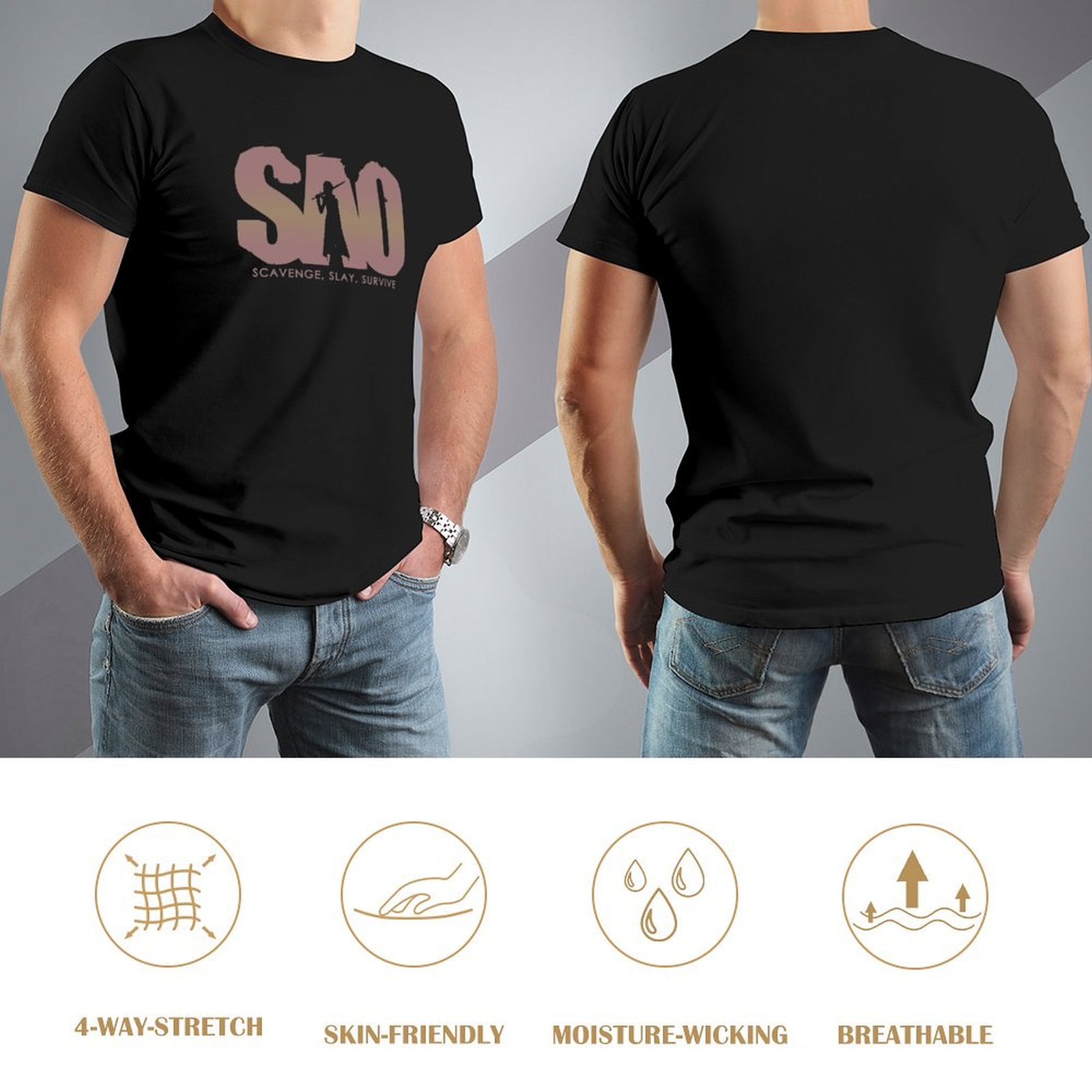 Sword Art Online T-Shirt for a - Men'S Fashion Online recensione e prezzo