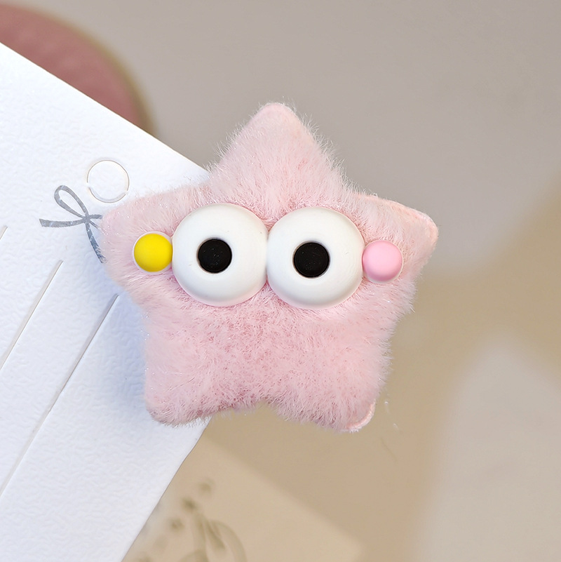 5pcs plush big eyed five point - Men Fashion Hair Style recensione e prezzo