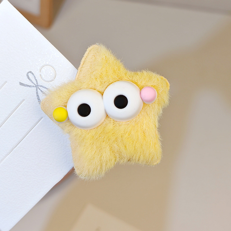 5pcs plush big eyed five point - Men Fashion Hair Style recensione e prezzo