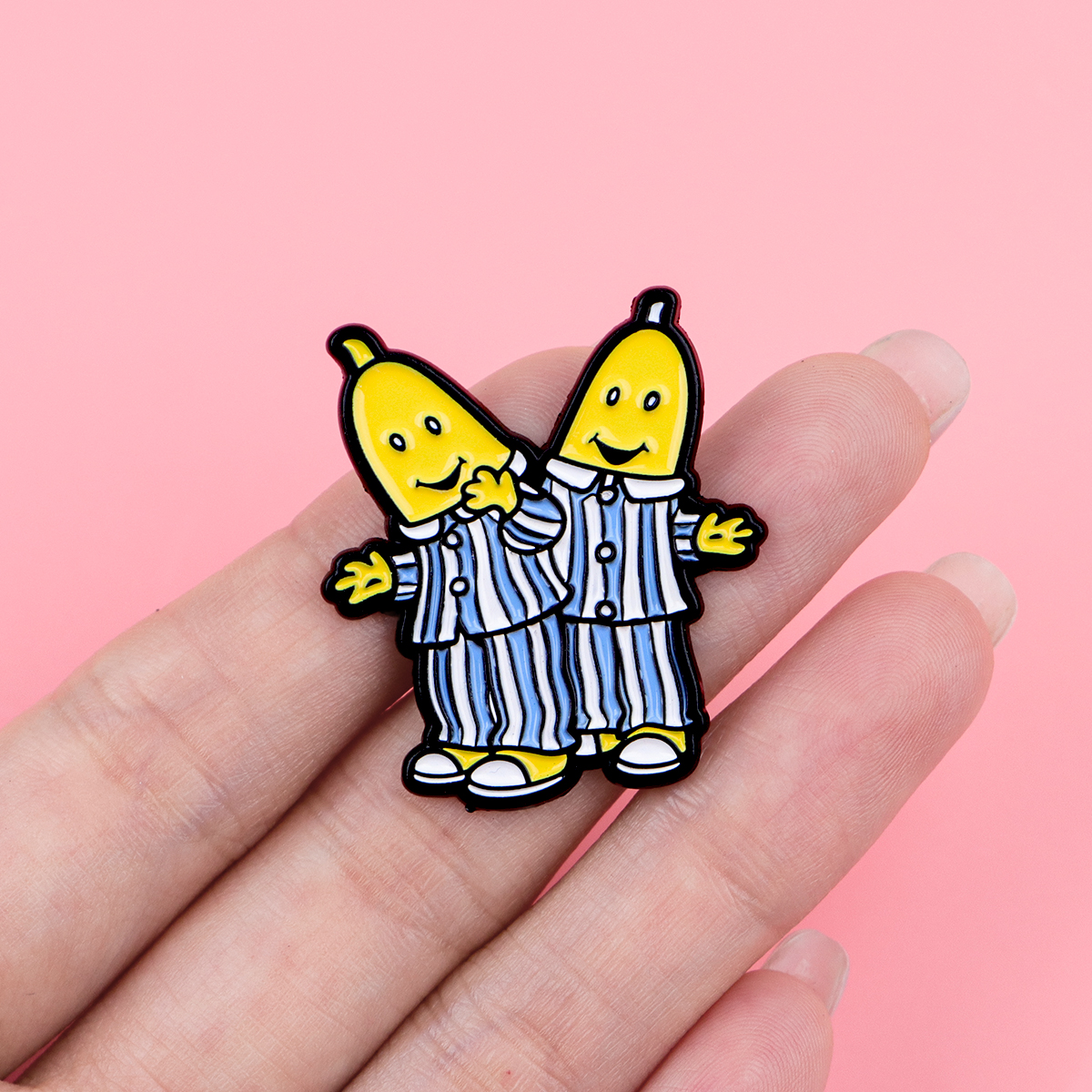 Funny Pajama Banana Man Enamel - Men'S Fashion Jewelry recensione e prezzo
