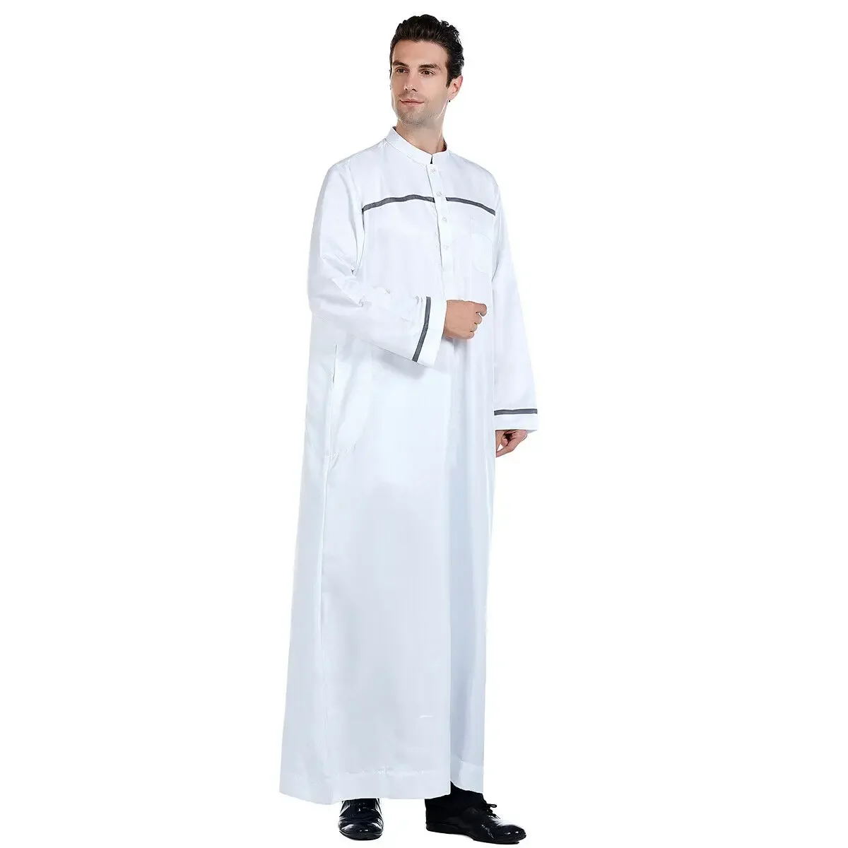 Saudi Arabic Men Thobe Jubba A - Dubai Men'S Fashion recensione e prezzo