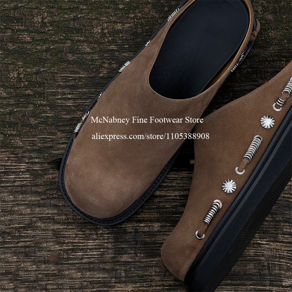 Fashion Men Suede Slip on Mule - Men'S Fashion Jewelry recensione e prezzo