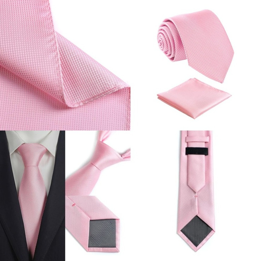 Mens Solid Color Tie,Handmade  - Men'S Fashion Color recensione e prezzo