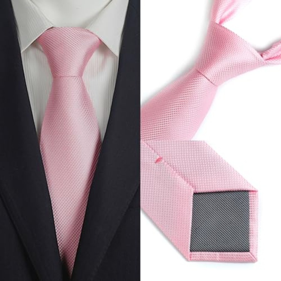 Mens Solid Color Tie,Handmade  - Men'S Fashion Color recensione e prezzo