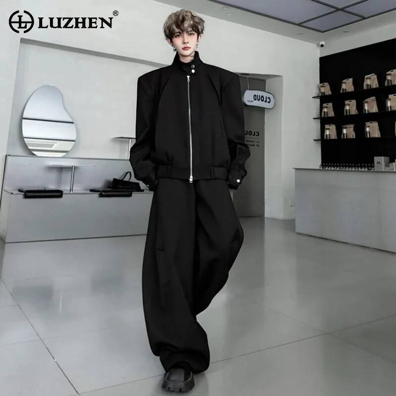 LUZHEN Men's 2025 New Solid So - Men'S Fashion Color recensione e prezzo