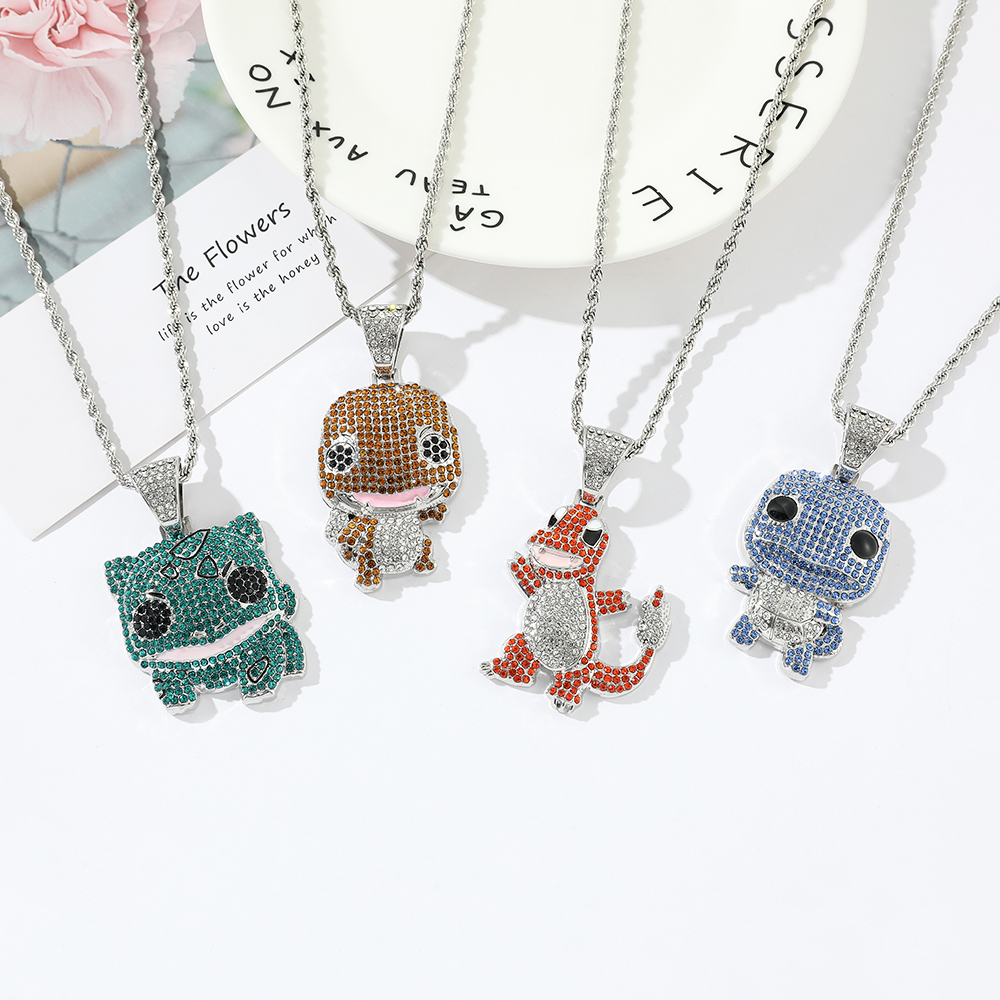 Diamond Studded Squirtle Neckl - Men'S Fashion Jewelry recensione e prezzo