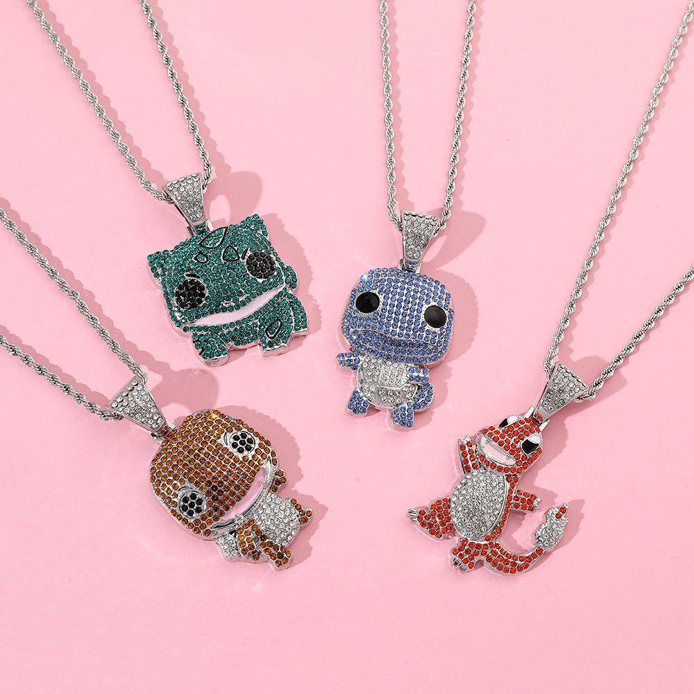 Diamond Studded Squirtle Neckl - Men'S Fashion Jewelry recensione e prezzo