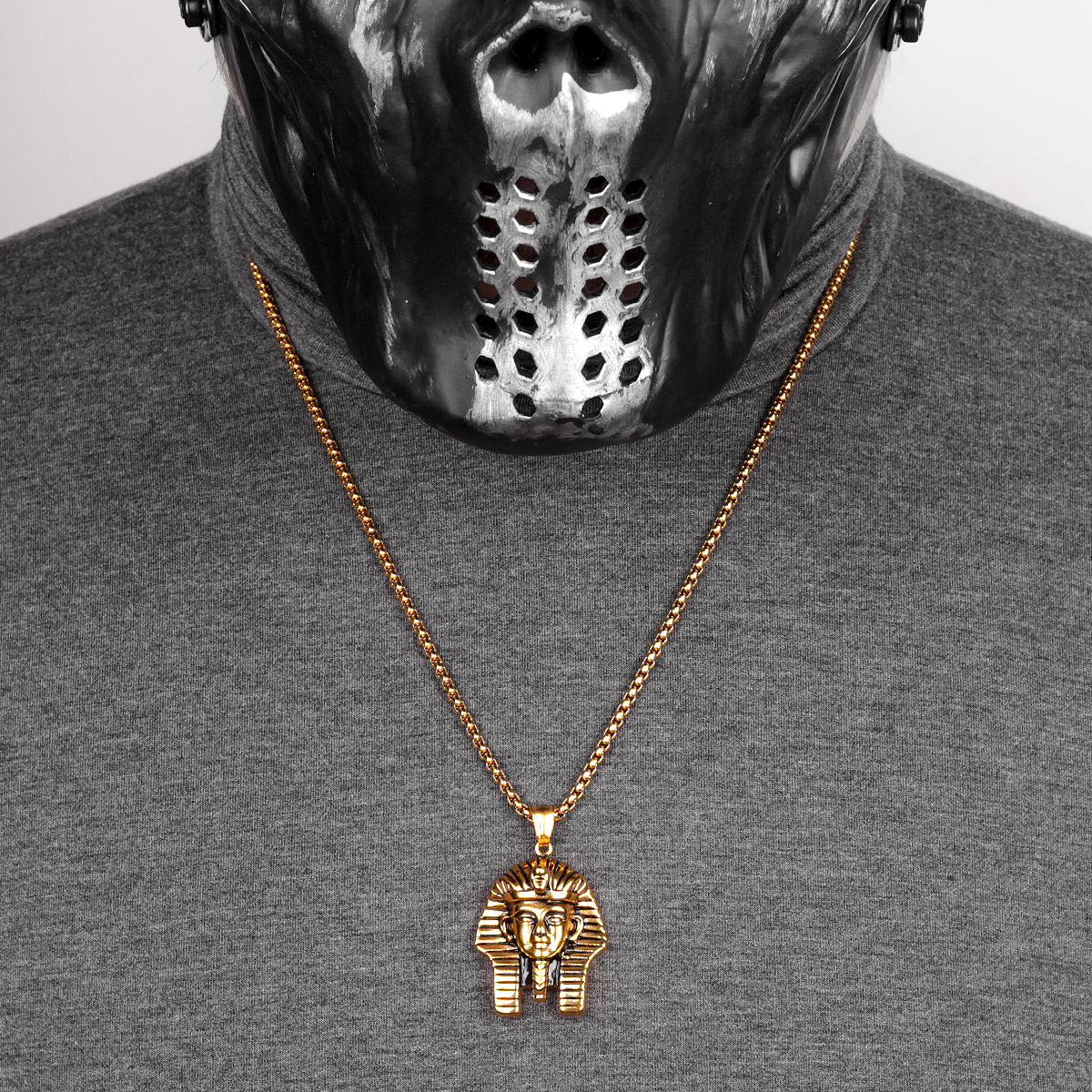 Egypt Pharaoh Long Men Necklac - Men Fashion Egypt recensione e prezzo