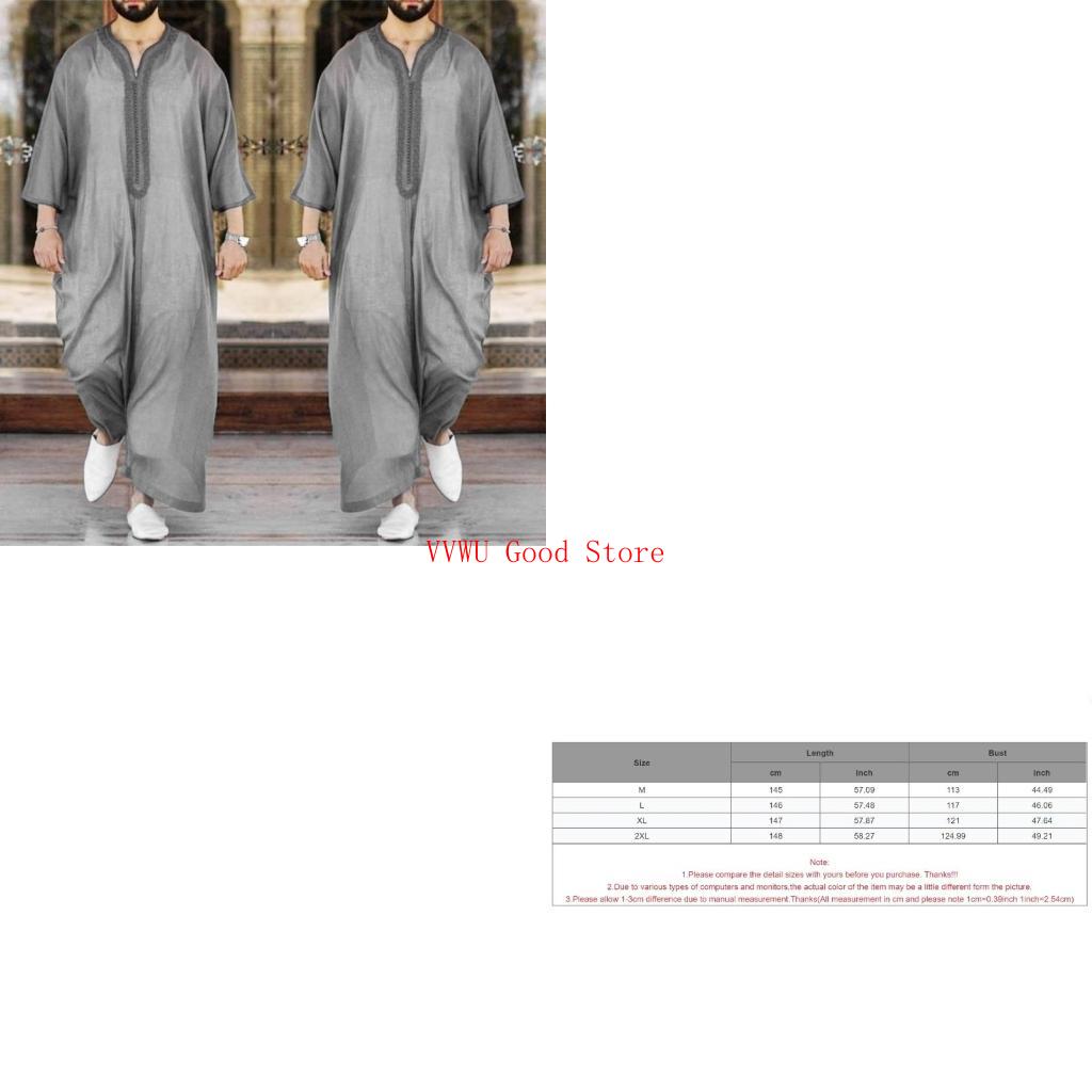 Men Islamic Arabic Kaftan Musl - Dubai Men'S Fashion recensione e prezzo